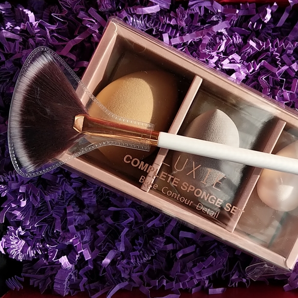 Luxie Other - Luxie Bundle • Sponge Set & Fan Brush